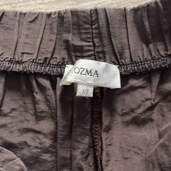 Ozma Cotton Silk Wide Leg Crop - Picture 2 of 2